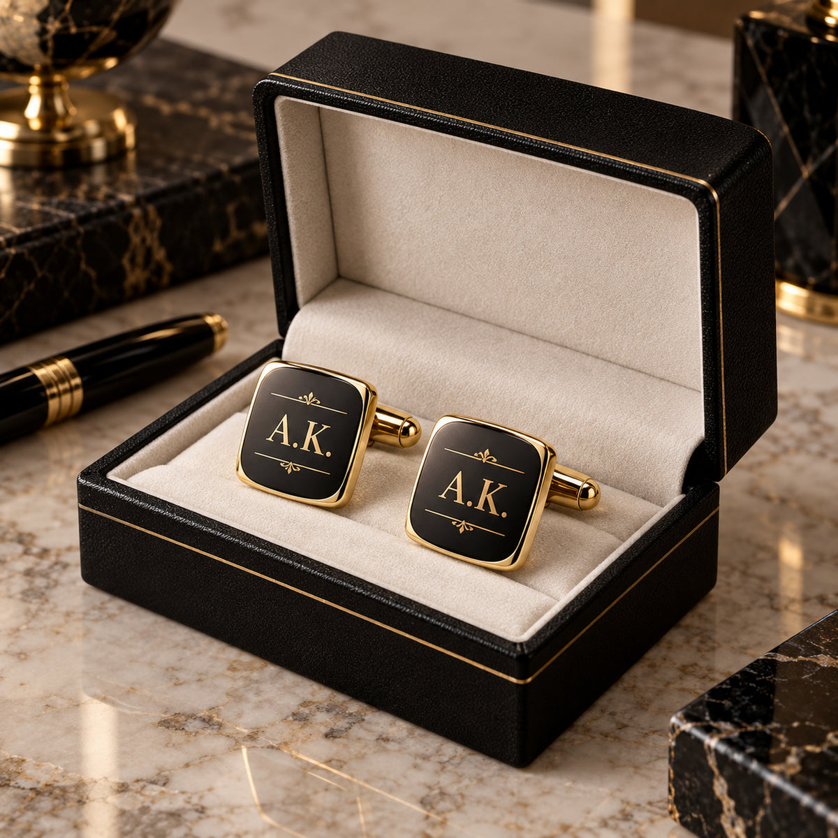 Personalised small metal object engraving