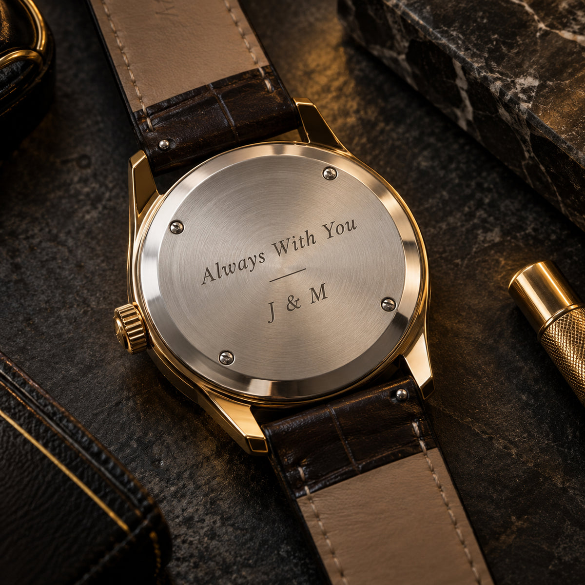 Luxury personalised watch engraving inspiration